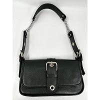 Bolsa com tampa fivela preto